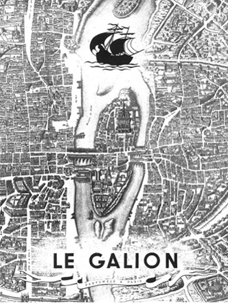 Le Galion - Publicité plan de Paris